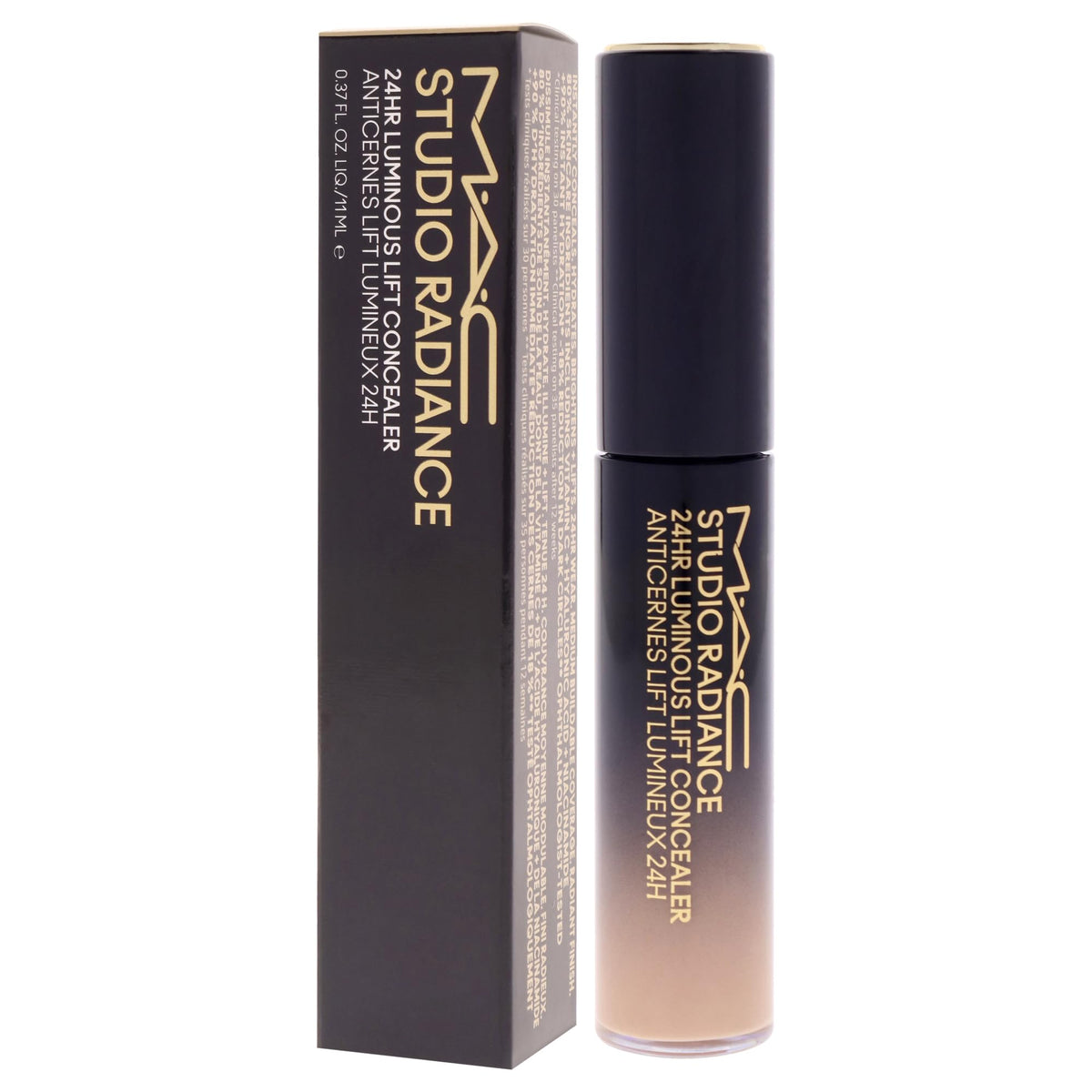 Studio Radiance 24HR Luminous Lift Concealer - NC15 Light Beige with Golden Undertone by MAC for Women - 0.37 oz Concealer
