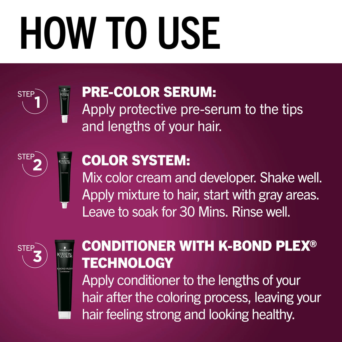Schwarzkopf Keratin Permanent Hair Dye Cream, 5.0 Medium Brown, Professional Quality Color for Up to 100% Gray Coverage, Bond Enforcing System Beauty & Personal Care Schwarzkopf