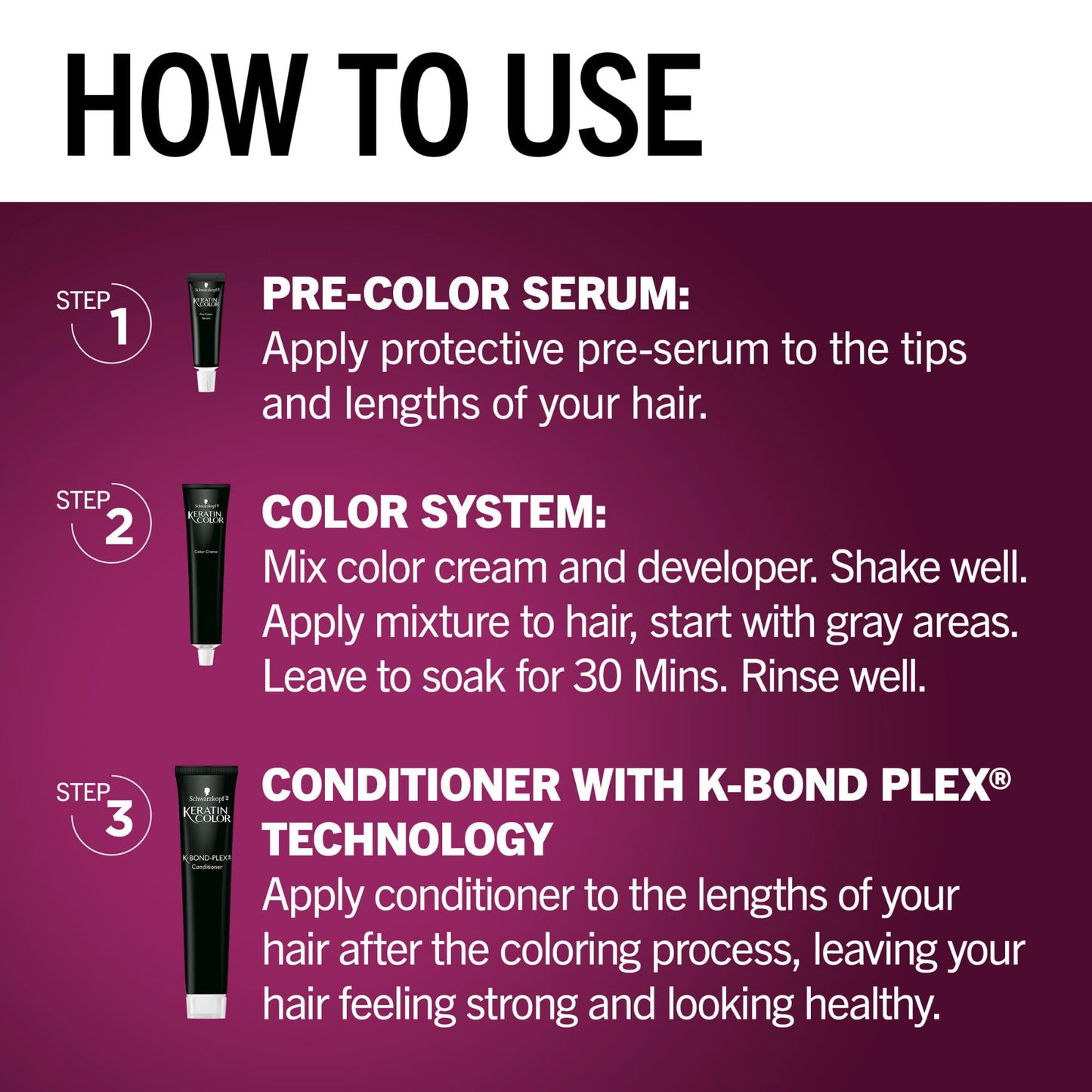 Schwarzkopf Keratin Permanent Hair Dye Cream, 1.0 Black Onyx, Professional Quality Color for Up to 100% Gray Coverage, Bond Enforcing System Beauty & Personal Care Schwarzkopf