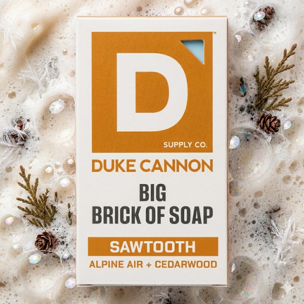 Duke Cannon Supply Co. Extra Large Bar Soap - Men's Natural Bar Soap with Masculine Scents - Made in the USA with Domestic & Globally Sourced Beauty & Personal Care Duke Cannon Supply Co.