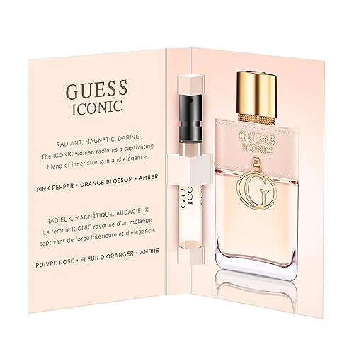 Guess Iconic Women/Femme Eau de Parfum Trial Perfume Spray, Vial Sample Size, 0.06 Fl. Oz. / 2 mL Beauty & Personal Care GUESS