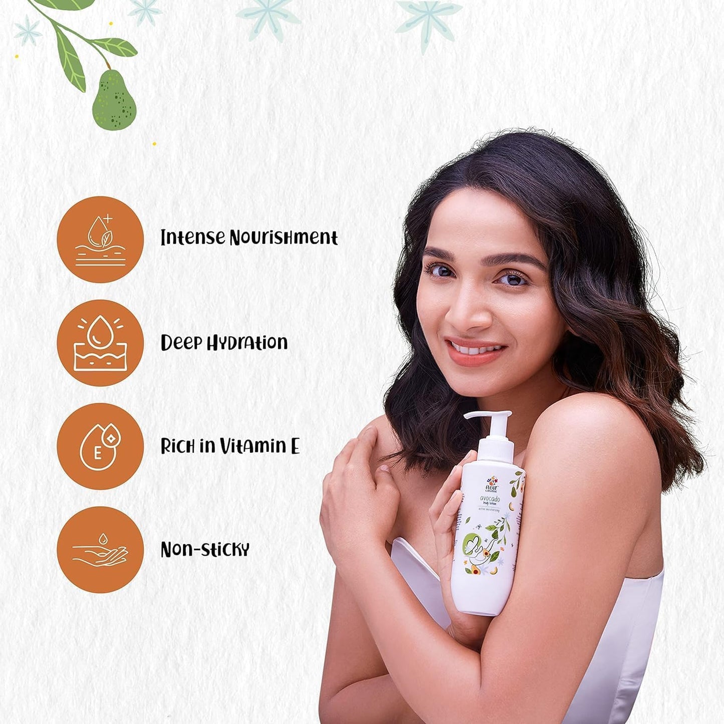 OTAA Avocado Moisturising Body Lotion with cocoa butter & Vitamin-E - Sulphate & Paraben Free -250 ml Beauty & Personal Care OTAA