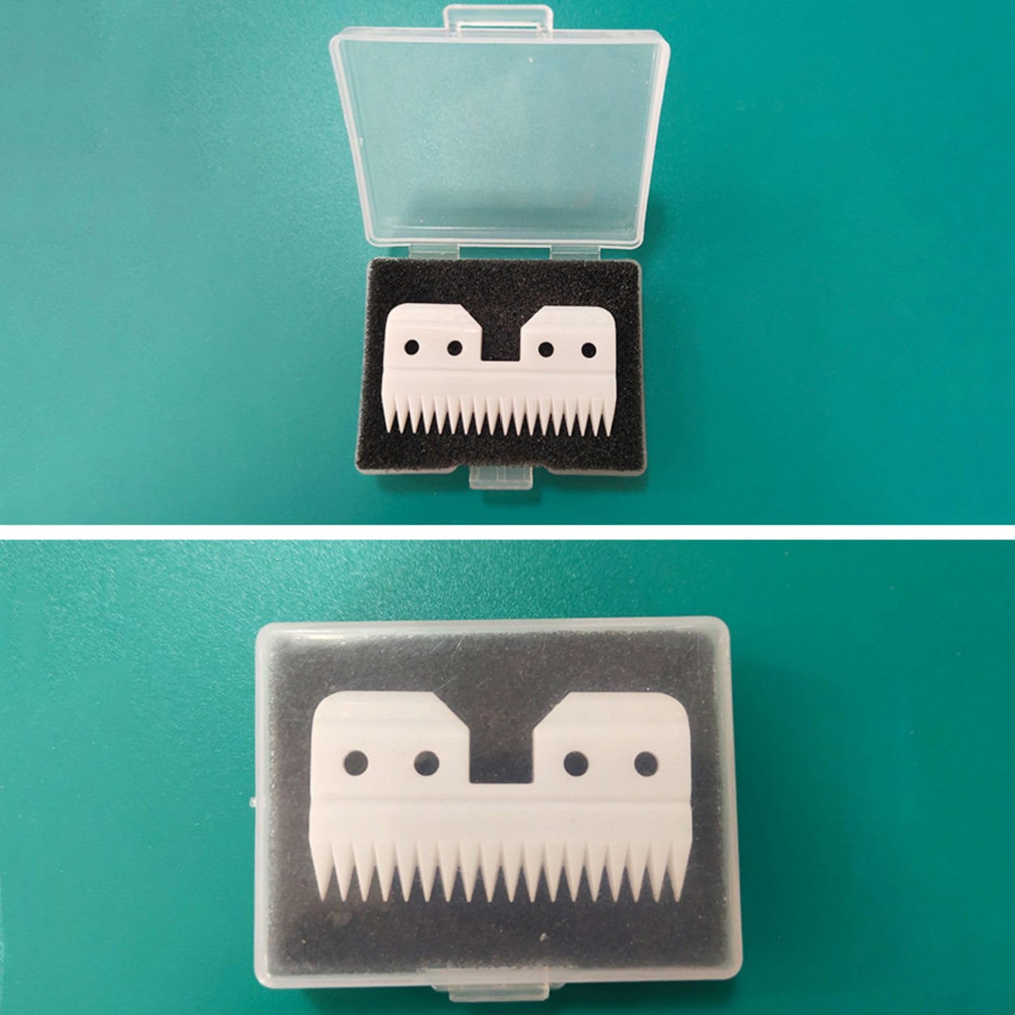 3PCS Ceramic Hair Clipper Cutter Blades 18 Teeths Fit for Wahl KM2 KM5 KM10 A5 Style Clippers Beauty and Personal Care DBEIXIWEI
