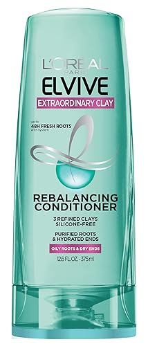L'Oreal Paris Elvive Extraordinary Clay Rebalancing Conditioner, 12.6 fl; oz; (Packaging May Vary) Beauty & Personal Care L'Oreal Paris