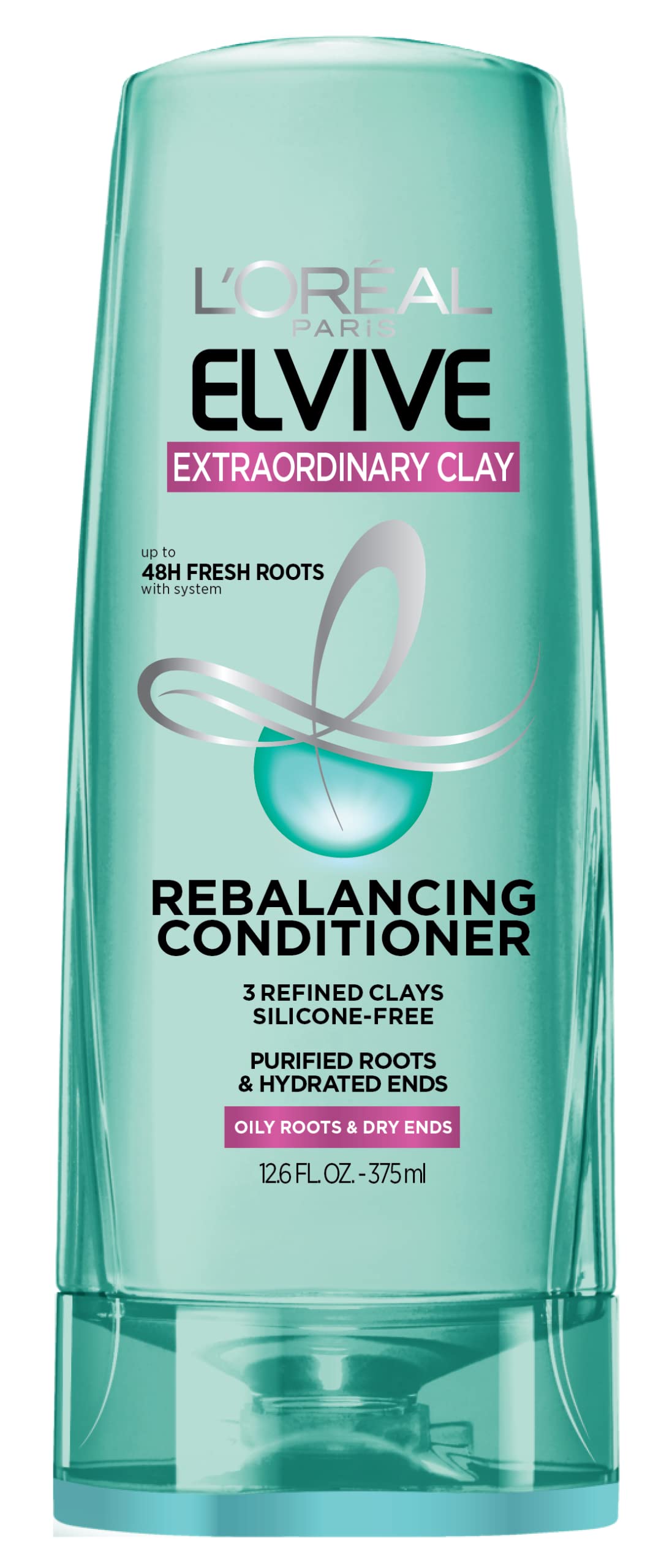 L'Oreal Paris Elvive Extraordinary Clay Rebalancing Conditioner, 12.6 fl; oz; (Packaging May Vary) Beauty & Personal Care L'Oreal Paris