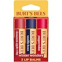 Burt's Bees Winter Wonders Lip Balm Set, Natural Origin Lip Care, 3 Tubes, 0.15 oz. Beauty & Personal Care Burt's Bees