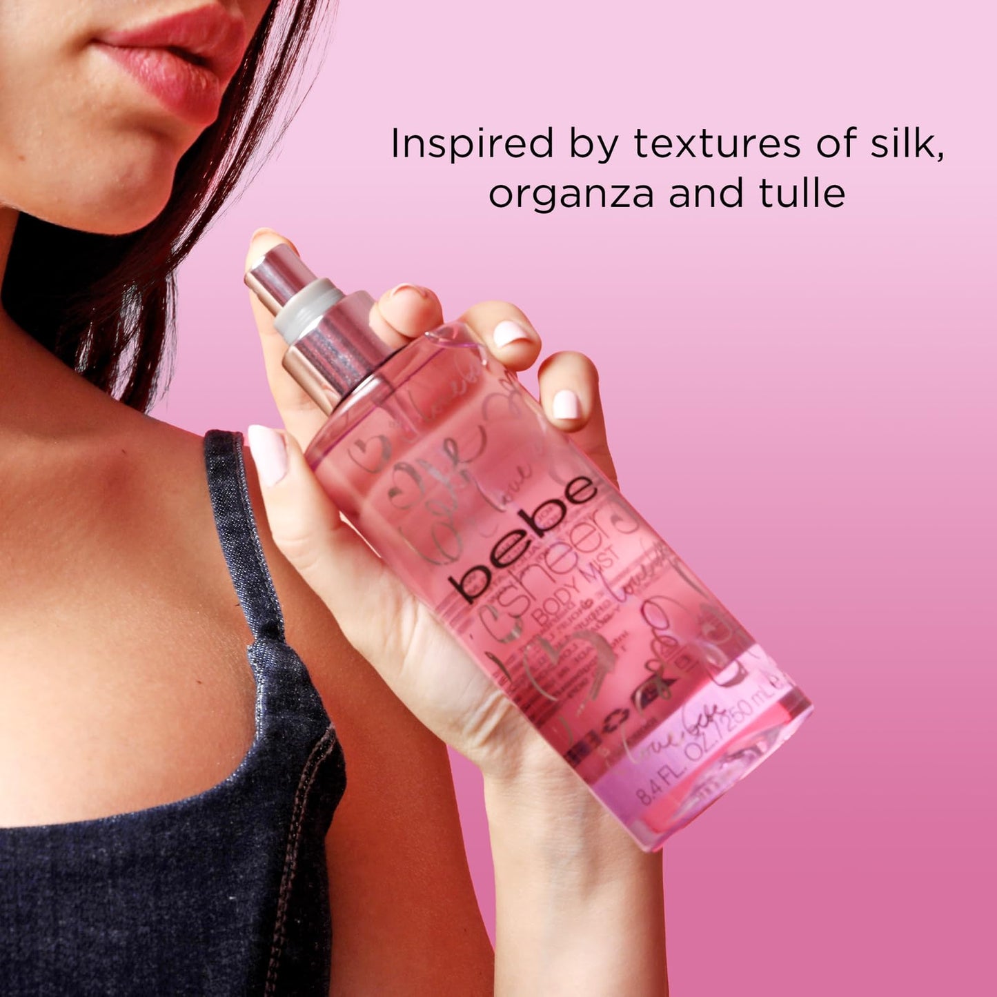 Bebe Sheer Body Mist - Body Spray for Women - Sensual and Flirtatious Womens Fragrance with Citrus Cocktail, Pink Peony and Sandalwood Notes - 8.4 oz Beauty & Personal Care bebe