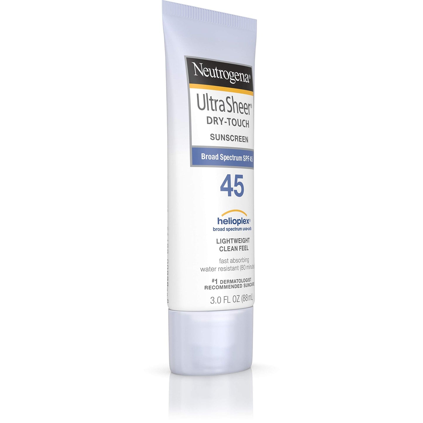 Neutrogena Ultra Sheer Dry-Touch Water Resistant and Non-Greasy Sunscreen Lotion with Broad Spectrum SPF 45, 3 fl. oz Beauty & Personal Care Neutrogena