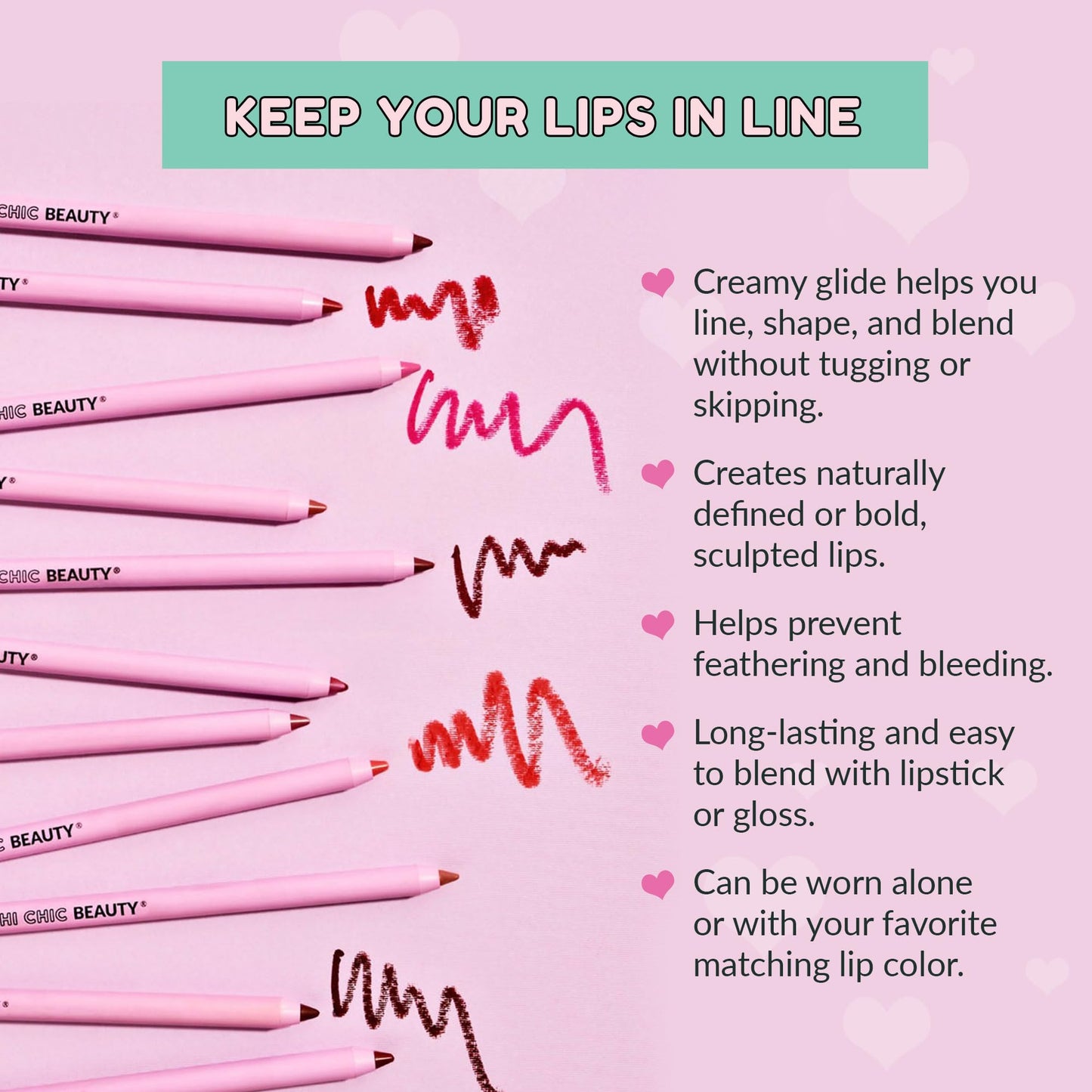 KimChiChic Beauty Your Unicorn Mouth Lip Liner, Ultra Creamy Long-Lasting Lip Pencil, Smooth Glide for Defined, Fuller-Looking Lips Beauty & Personal Care Kimchi Chic