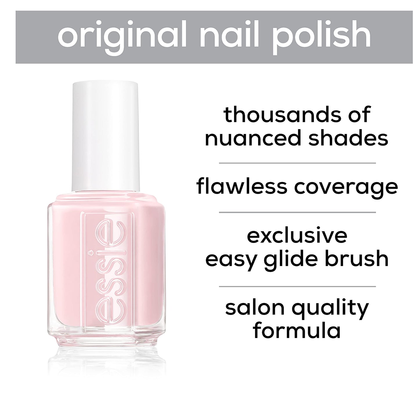 essie nail polish, limited edition spring 2022 collection, pastel blue nail color with a cream finish, 8-free vegan formula, flight of fantasy, 0.46 Beauty & Personal Care essie