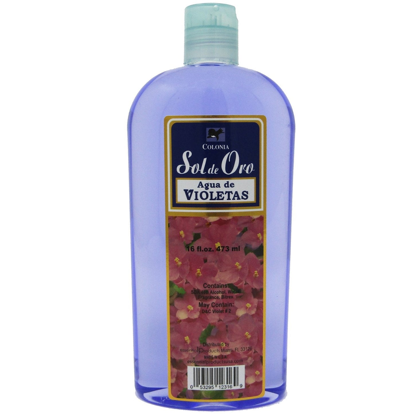 Sol de Oro Agua de Violetas 16oz Beauty & Personal Care SOL DE ORO