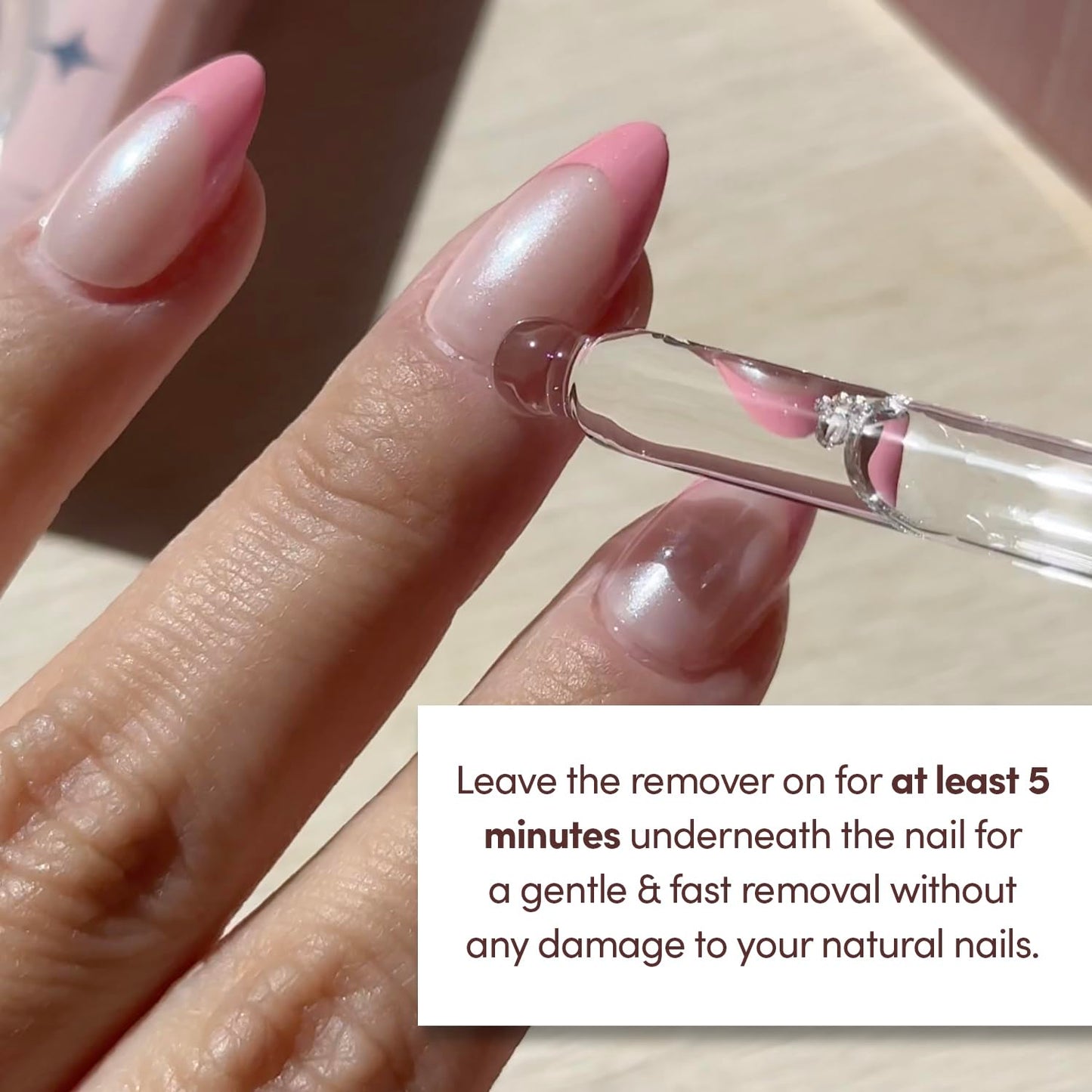 Glamnetic Press On Nail Remover | Odorless, No Acetone, Gentle Press-On Nail Remover Serum for Fake Nails | 30 ml/1.01 fl. oz. Beauty and Personal Care Glamnetic