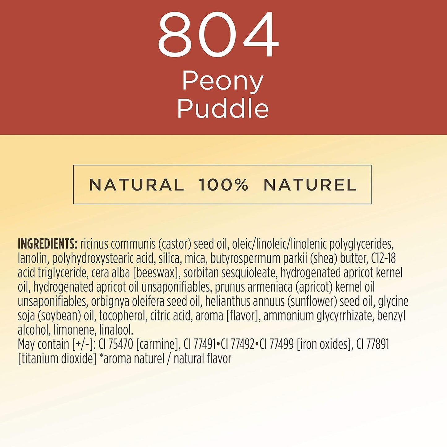 Burt's Bees Peony Puddle Liquid Lipstick, 0.21 OZ Beauty & Personal Care Burt's Bees
