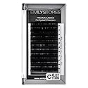 EMILYSTORES Eyelash Extensions 0.07mm Thickness C Curl Length 11mm Easy Fan Eye Lashes For Lash Extensions(0.07,C,11mm) Beauty & Personal Care EMILYSTORES