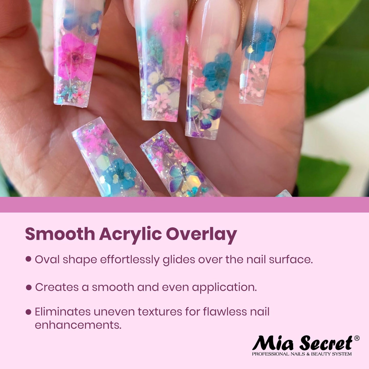 Mia Secret Oval Kolinsky Nail Brush Size #8 Beauty & Personal Care Mia Secret