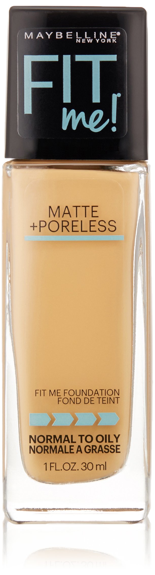 Maybelline New York Fit Me Matte Plus Pore Less Foundation Makeup, Natural Beige, 1 Fluid Ounce Beauty & Personal Care MAYBELLINE