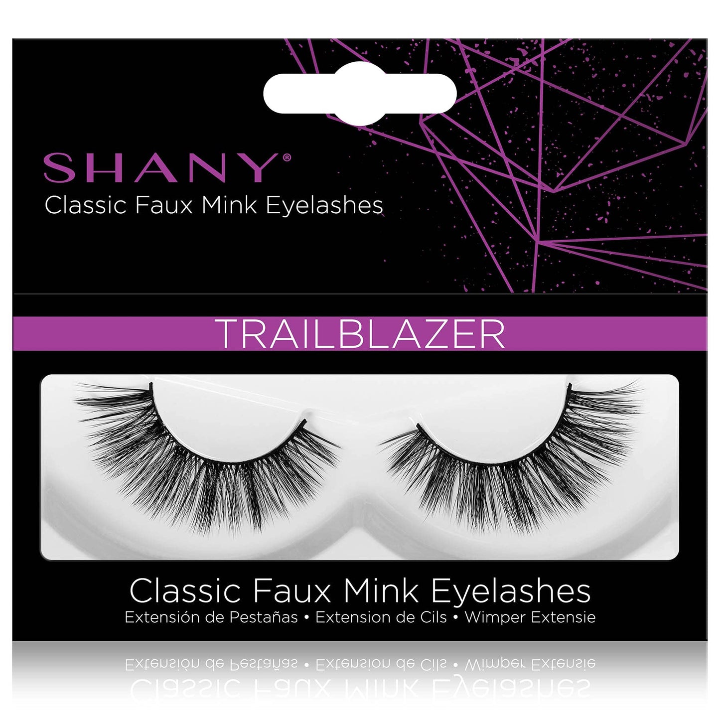 SHANY Classic Faux Mink Eyelashes - Durable Single Pair 3D Reusable Fluffy and Soft Strip Lash with Medium Volume - TRAILBLAZER Beauty & Personal Care SHANY