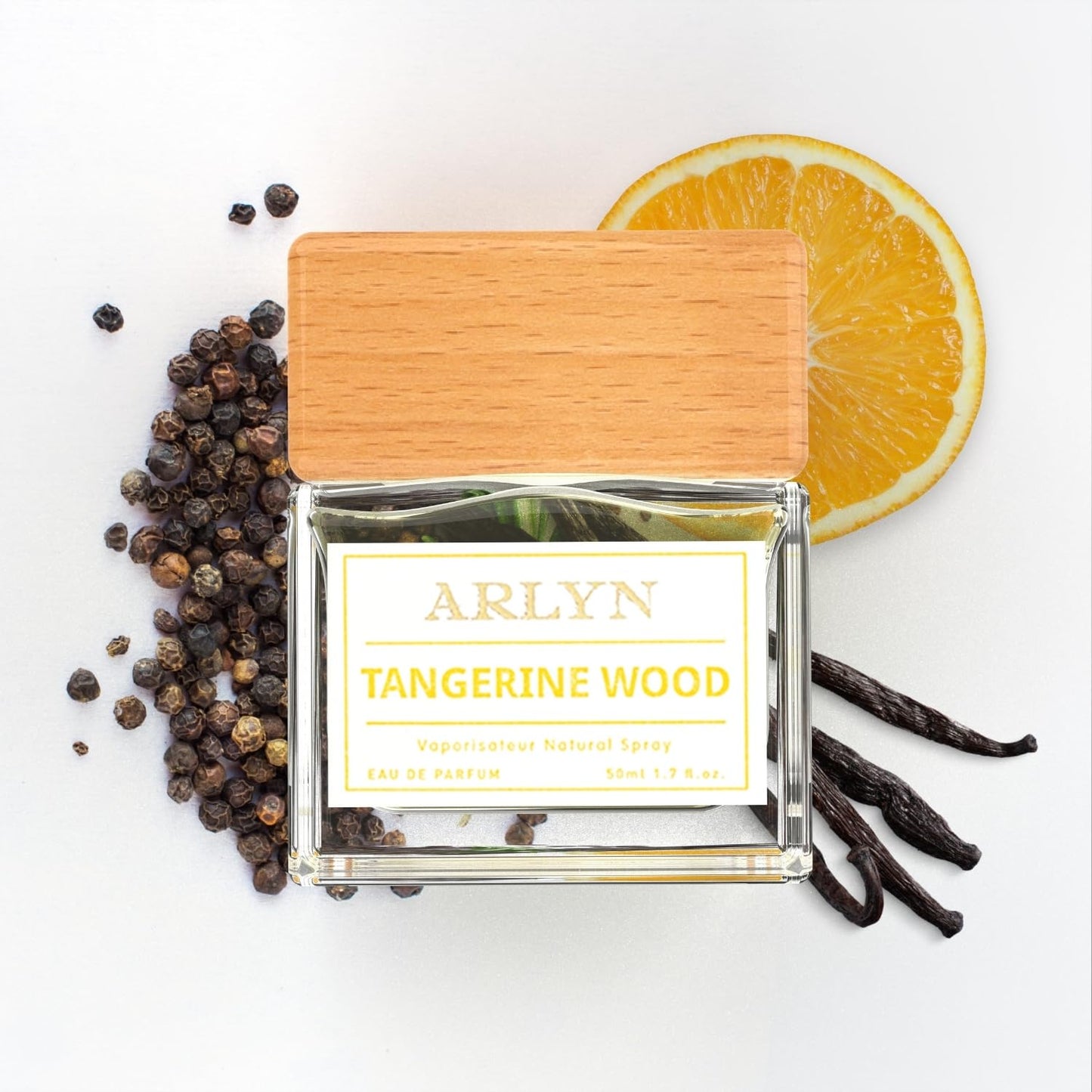 ARLYN Tangerine Wood Eau De Parfum Inspired by Hèrmes Terre D'hermes, Perfume for Men, Luxury Fragrance - Vegan, Cruelty-Free, and Eco-Conscious Beauty & Personal Care ARLYN BY BELLEVUE PARFUMS