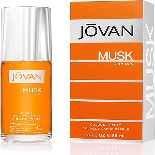 JOVAN MUSK by Jovan COLOGNE SPRAY 3 OZ Beauty & Personal Care Jovan