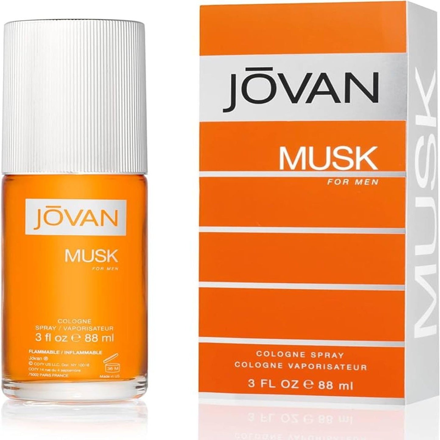 JOVAN MUSK by Jovan COLOGNE SPRAY 3 OZ Beauty & Personal Care Jovan