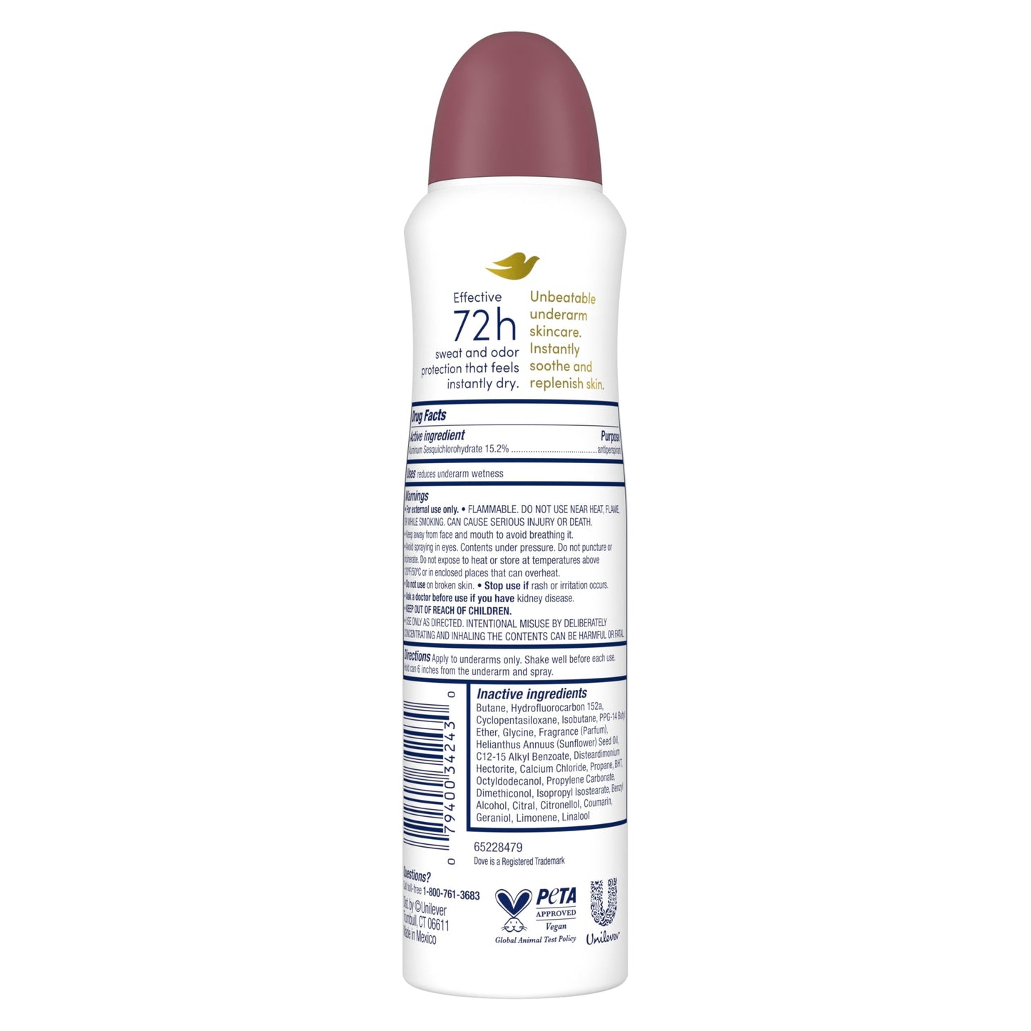AMOTAOS ve Dry Spray 3.8 oz [?????] Beauty and Personal Care Dove