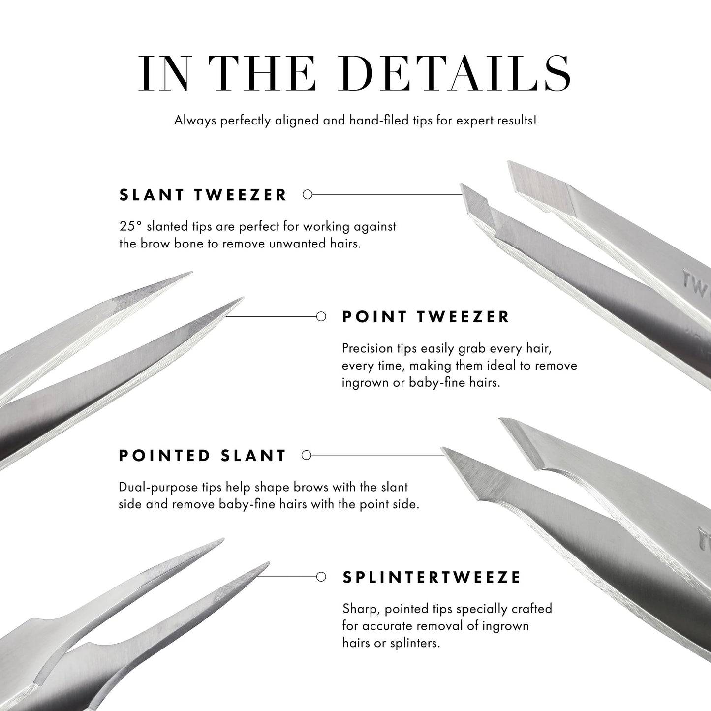 Tweezerman Slant Tweezer -Blue Jewel Model No. 1230-B09R, multi Beauty & Personal Care Tweezerman