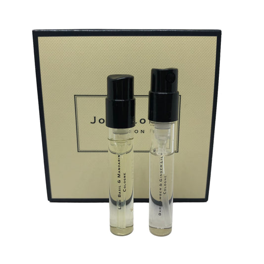 Jo Malone London Scent Pairing Duo Lime Basil & Mandarin + Dark Amber &Ginger Lily Sample Vial 0.05oz Beauty & Personal Care Jo Malone