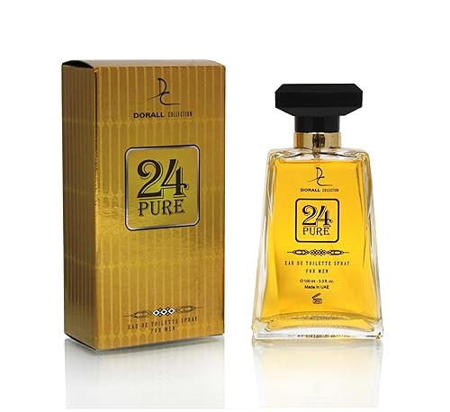 24 PURE BY DORALL COLLECTION COLOGNE FOR MEN 3.3 OZ / 100 ML EAU DE TOILETTE SPRAY Beauty & Personal Care Dorall Collection