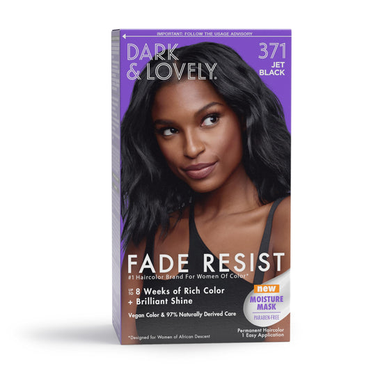 SoftSheen-Carson Dark and Lovely Fade Resist Rich Conditioning Color, Jet Black 371 Beauty & Personal Care SoftSheen