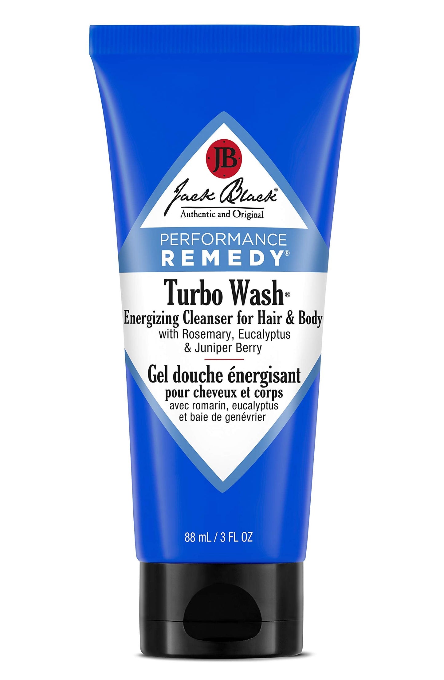 Jack Black Turbo Wash Energizing Cleanser for Hair & Body, 3 Fl Oz Beauty & Personal Care Jack Black