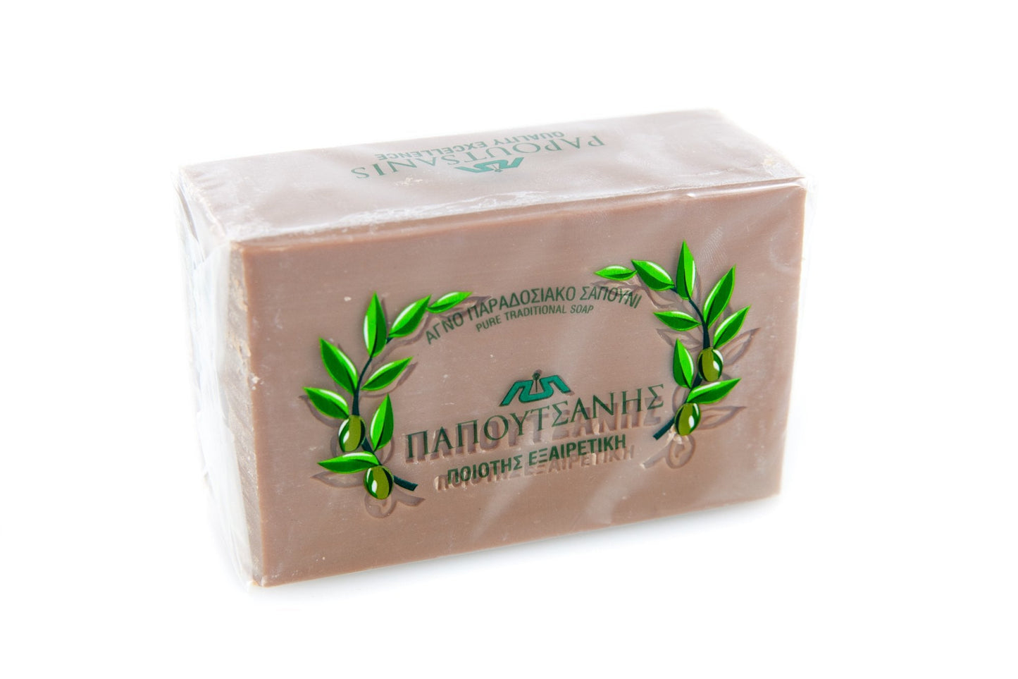 4 Pack, Pure Traditional Olive Oil Soap - 250 gr bar … Beauty & Personal Care Papoutsanis