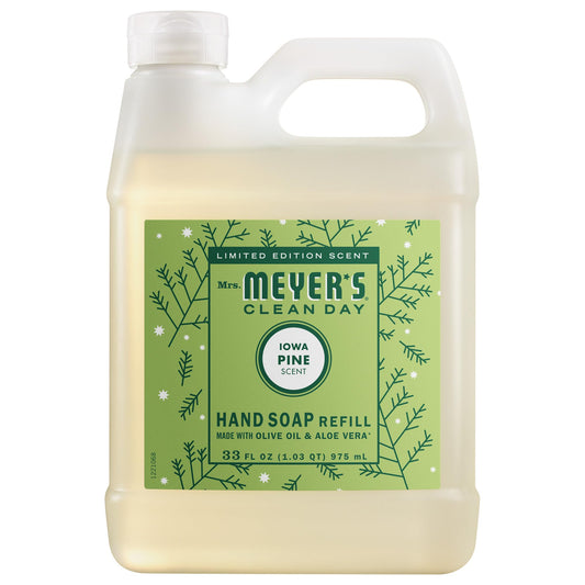 MRS. MEYER'S CLEAN DAY Hand Soap Refill, Iowa Pine Scent, 33 Fl Oz Bottle Beauty & Personal Care Mrs. MEYER'S