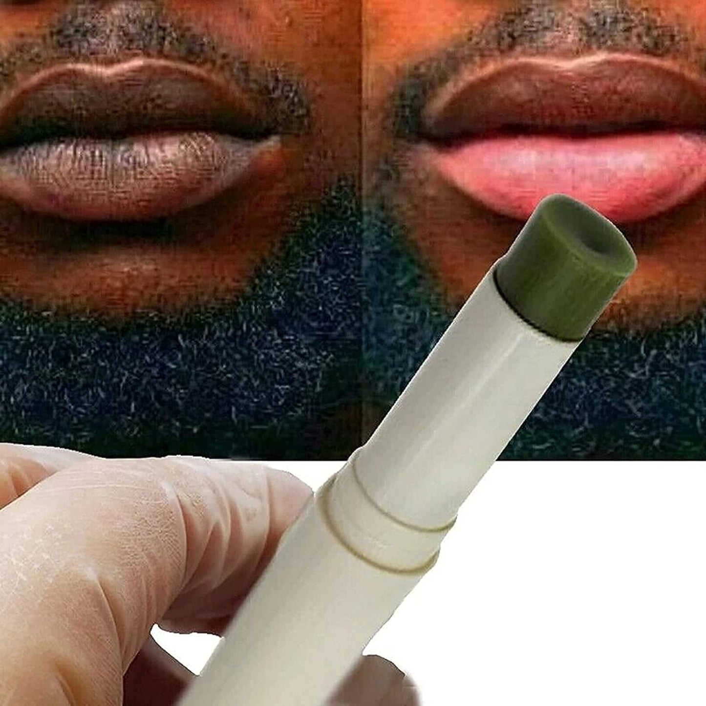 2PCS Lip Lightening Balm Dark Black Removal Exfoliation Pigmentation Fade Dull Pink Balm Anti-Crack Moisturizing Nourishing Lip Care Smokers Beauty and Personal Care Pozggoy