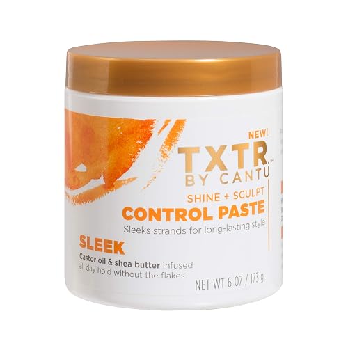 Cantu TXTR Shine Sculpt Control Paste, 6 Ounce (Pack of 4) Beauty & Personal Care Cantu