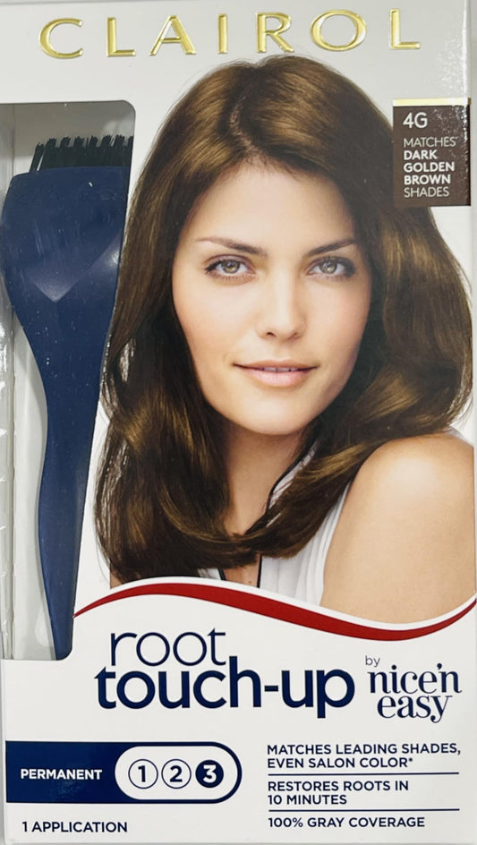 Clairol Nice 'n Easy Root Touch-Up 4G Matches Dark Golden Brown Shades 1 Kit Beauty & Personal Care Clairol