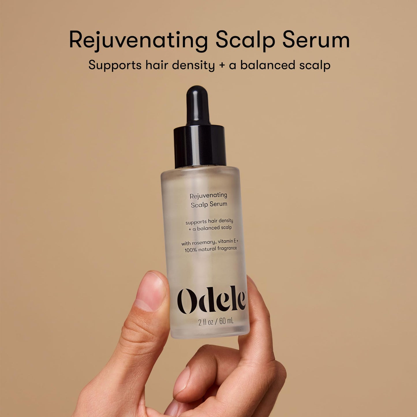 Odele Rejuvenating Scalp Serum with Rosemary and Vitamin E to Support Hair Density and a Balanced Scalp, for all Hair Types, 2 Fl Oz Beauty & Personal Care Odele