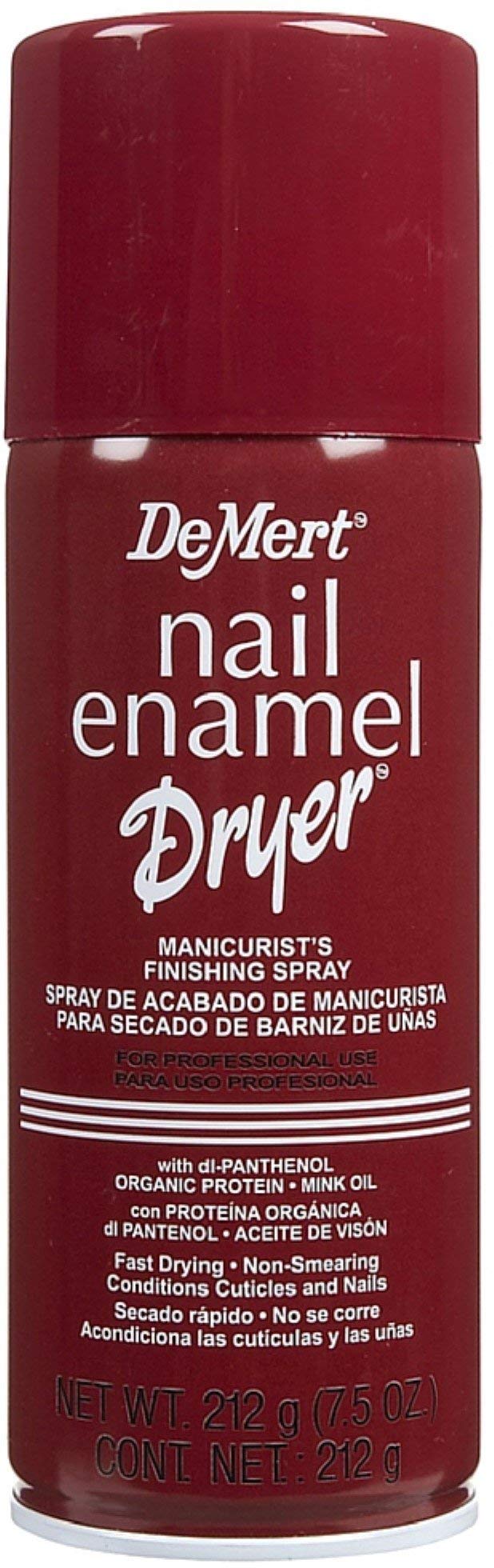 Dermet Nail Enamel Dry Spray 7.50 oz (Pack of 4) Beauty & Personal Care Dermet