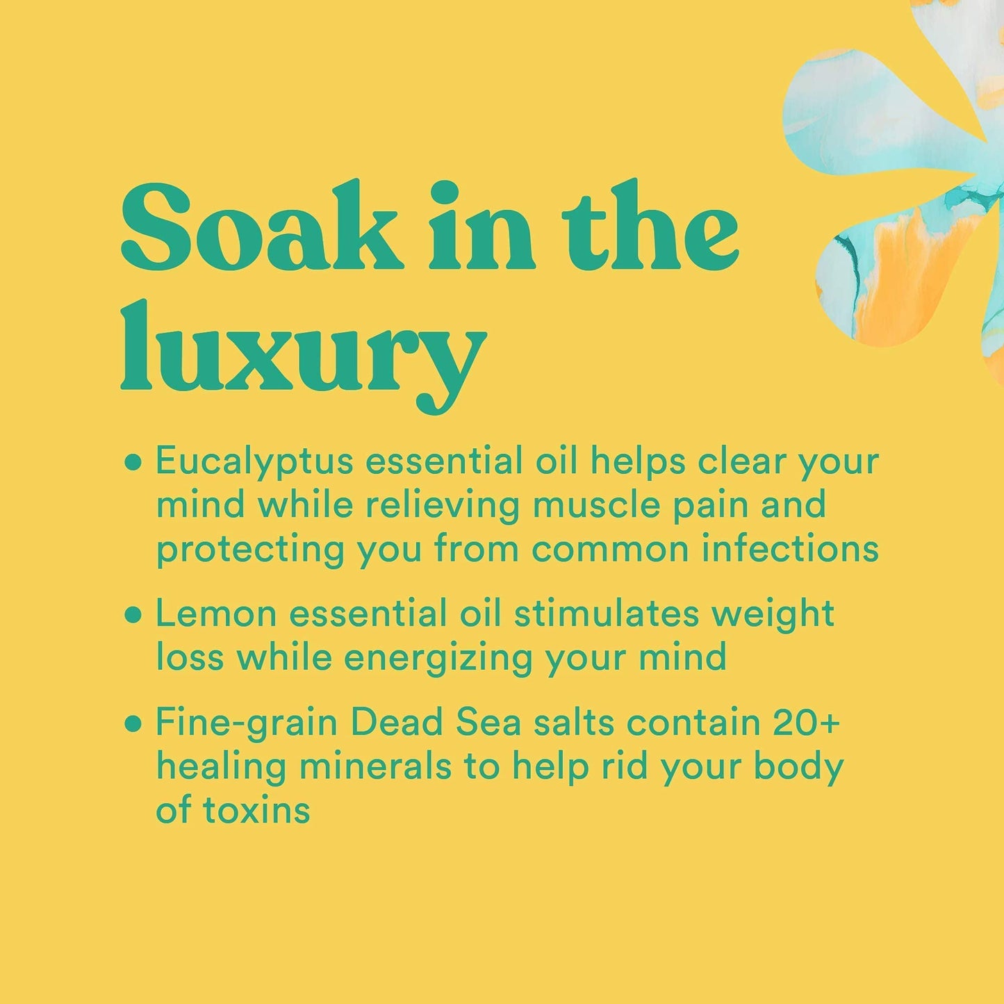 ASUTRA Dead Sea Bath Salts (Detox & Slim Down), 16 oz - Soak in Rich & Vital Healing Minerals - Purify & Energize with Eucalyptus, Sweet Orange Beauty and Personal Care ASUTRA