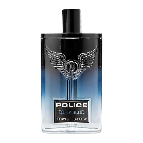 Police Deep Blue By Police - Fragrance For Men - Bold, Refreshing Scent - Top Notes Of Bergamot And Black Pepper - Middle Notes Of Orange Blossom Beauty & Personal Care Police