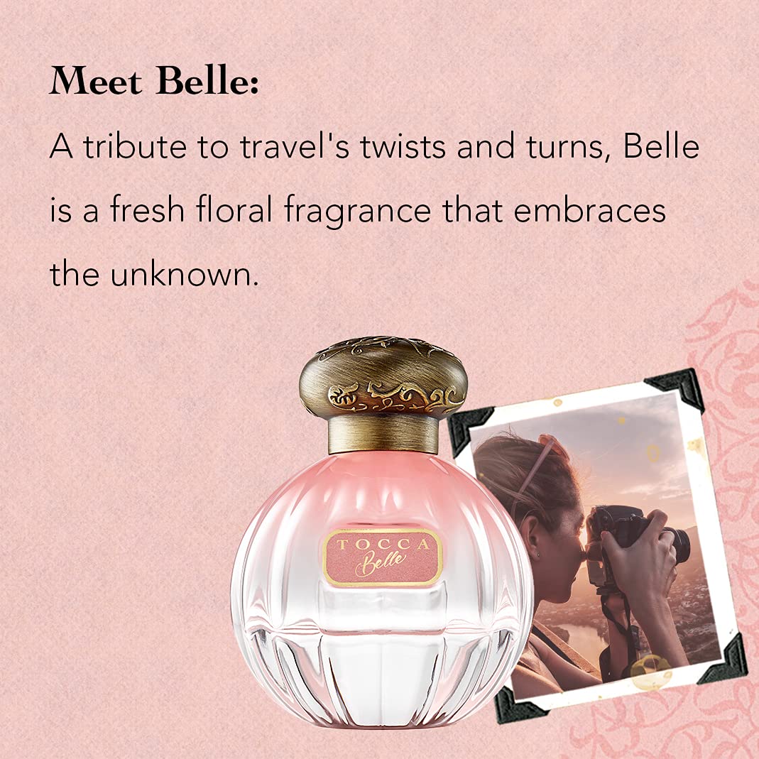 Tocca Belle Women's Perfume, 1.7oz (50 ml) - Fresh Floral, Italian Bergamot, Petit Grain and White Freesia Beauty & Personal Care Tocca