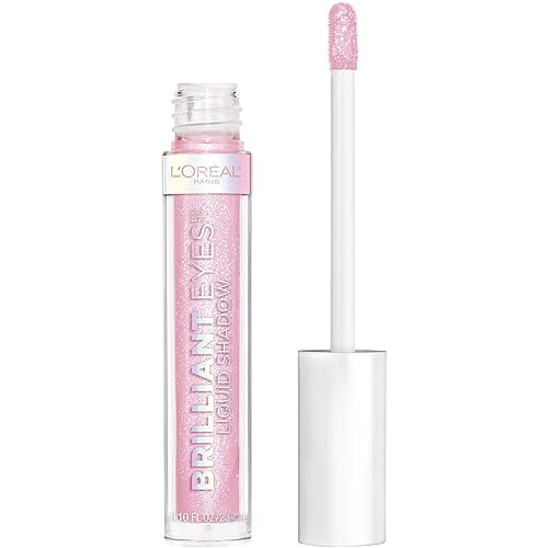 L'Oreal Paris Brilliant Eyes Shimmer Liquid Eye Shadow, Longwearing Lasting Shimmer, Crease Resistant, Flake-Proof, Precision Applicator, Quick Dry Beauty & Personal Care L'Oreal Paris