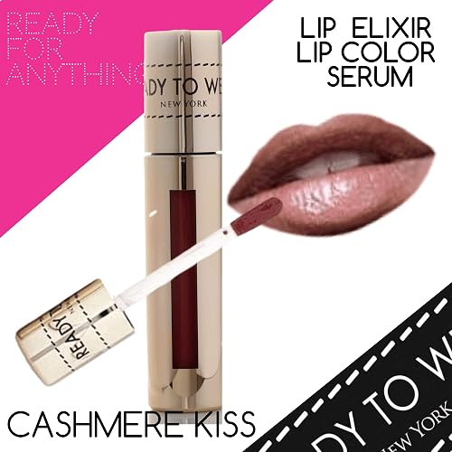 Ready To Wear Long Lasting LIP ELIXIR LIP COLOR SERUM Rich Colors Silky Smooth Creamy Luscious LIP SERUM Makeup Lipstick Compact Made In Italy Beauty & Personal Care Ready To Wear
