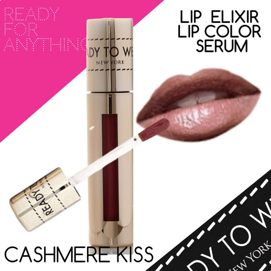 Ready To Wear Long Lasting LIP ELIXIR LIP COLOR SERUM Rich Colors Silky Smooth Creamy Luscious LIP SERUM Makeup Lipstick Compact Made In Italy Beauty & Personal Care Ready To Wear