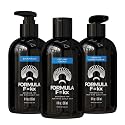 Formula F=kx - Curly & Kinky Hair Care System for Men - Hydrating Shampoo, Conditioner, and Curl Cream Set - Sulfate Free - Ocean Scent - 8oz Each Beauty & Personal Care FormulaF=KX