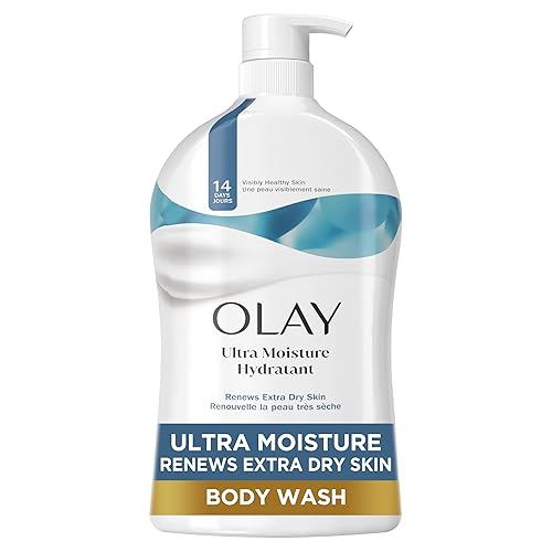 Olay Body Wash for Women, Ultra Moisture, For Extra Dry Skin, 24hr Moisturizing, Hydrating & Refreshing, B3 Vitamin Complex, Free of Parabens Beauty & Personal Care Olay
