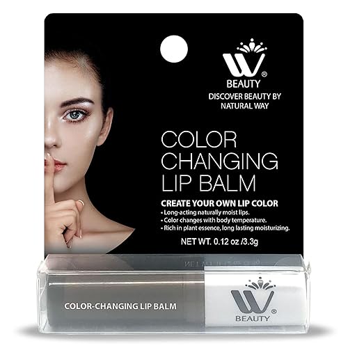 WBM Care Color Changing Lip Balm - Sustain, Repair, and Moisturize Your Lips with 3.3g of Nourishing Formula for Beautiful, Vibrant Color Beauty & Personal Care WBM
