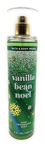 Bath & Body Works Vanilla Bean Noel Fine Fragrance Mist 8 Fluid Ounce Spray Beauty & Personal Care Bath & Body Works