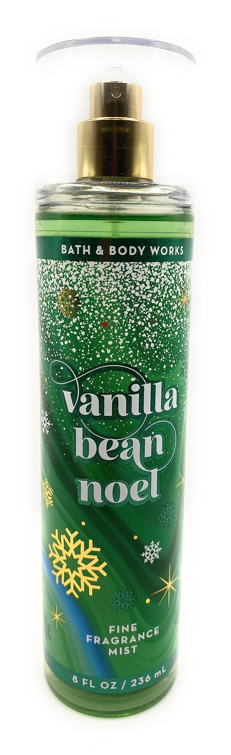 Bath & Body Works Vanilla Bean Noel Fine Fragrance Mist 8 Fluid Ounce Spray Beauty & Personal Care Bath & Body Works