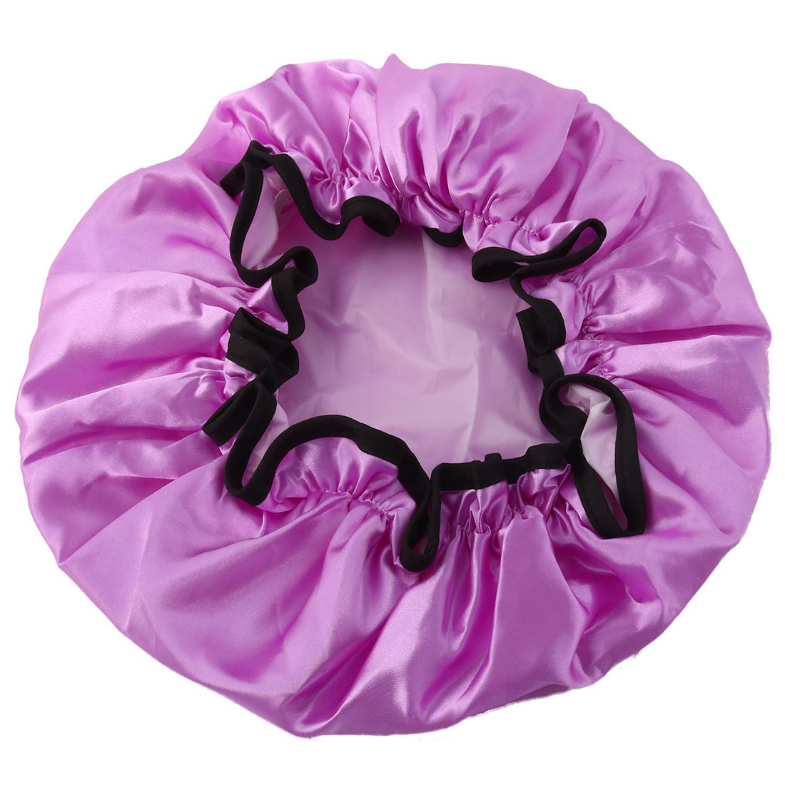 Ruilogod Polyester Home Hair Protector Water Resistant Elastic Spa Bathing Shower Cap Purple (id: f66 7ef 897 736 26d Beauty and Personal Care Ruilogod
