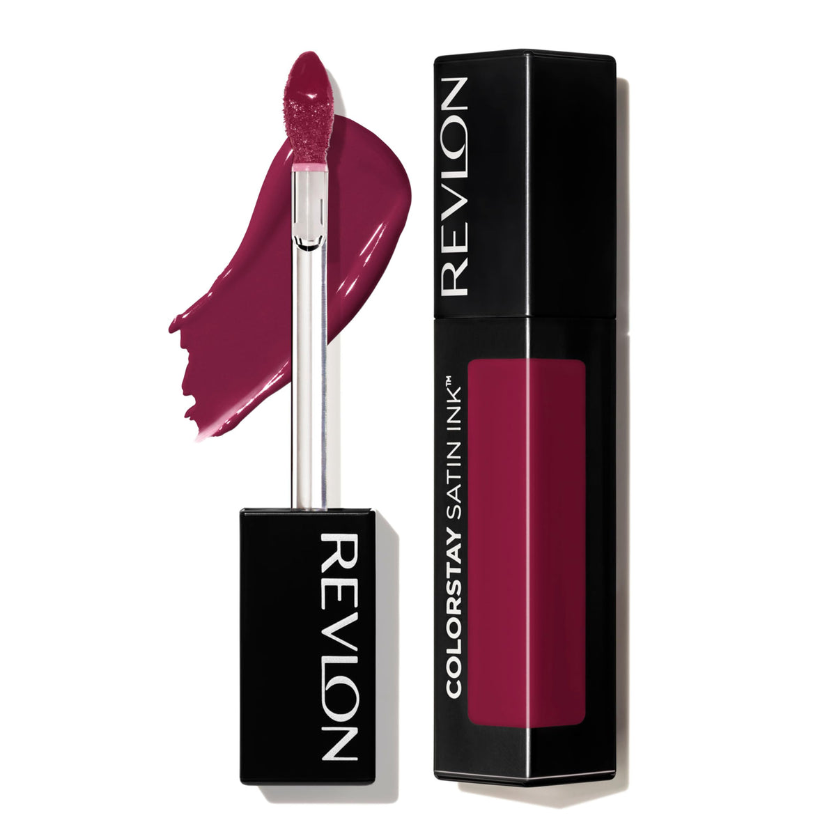 REVLON ColorStay Satin Ink Crown Jewels Liquid Lipstick, Longlasting & Waterproof Lipcolor, Moisturizing Creamy Formula Infused with Black Currant Beauty & Personal Care REVLON